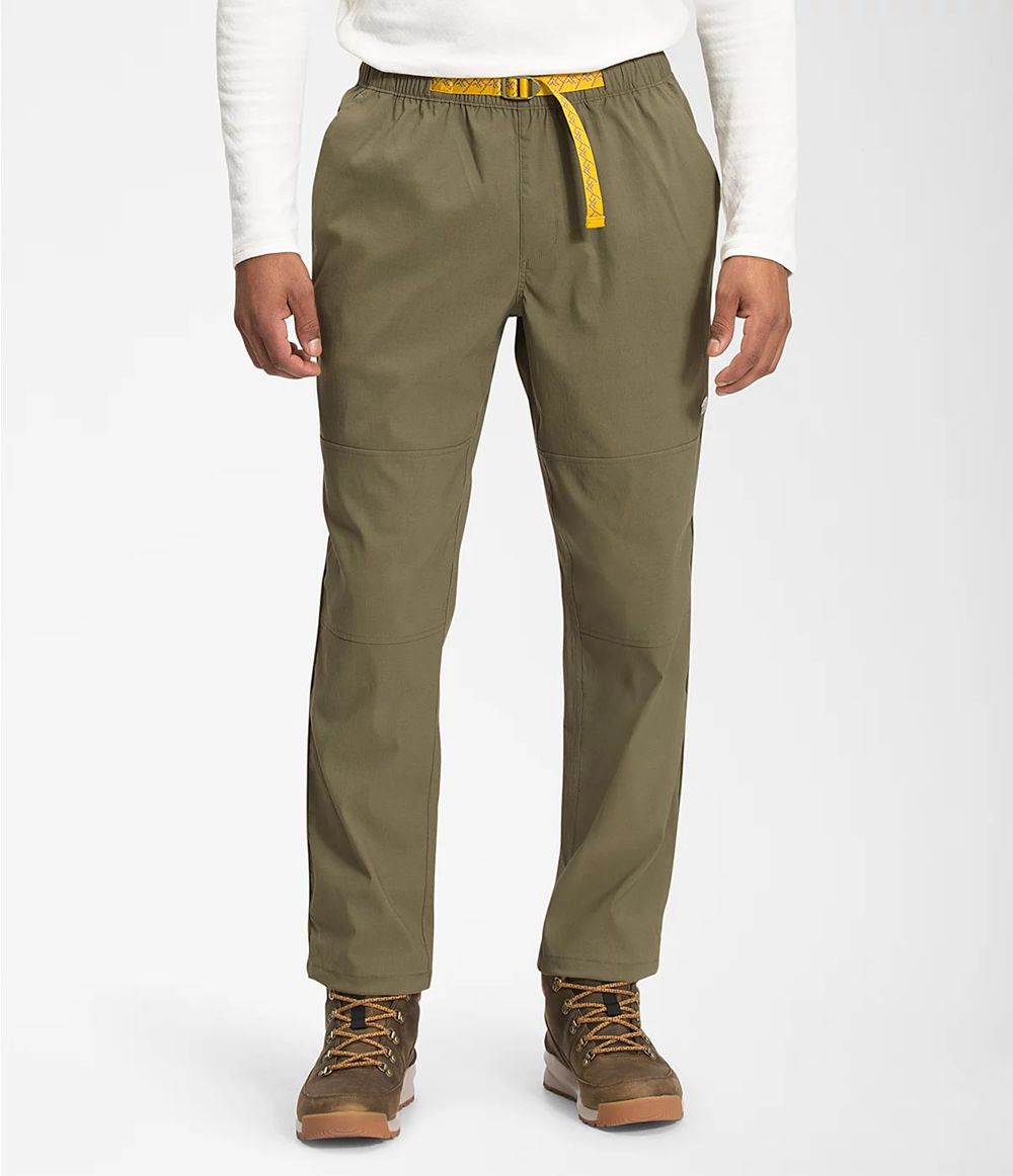 The North Face Class V Belted Hosen Herren - Olivgrün CH-694AJET